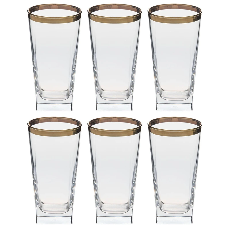 لیوان پاشاباغچه مدل Tumbler کد 41300 بسته 6 عددی