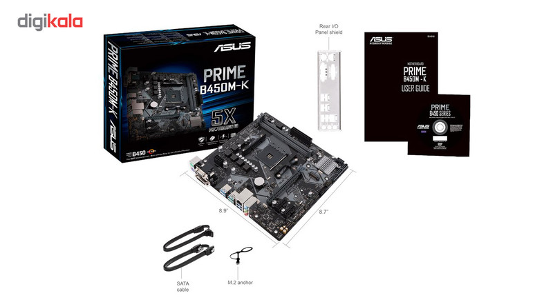 مادربرد ایسوس مدل PRIME B450M-K 3