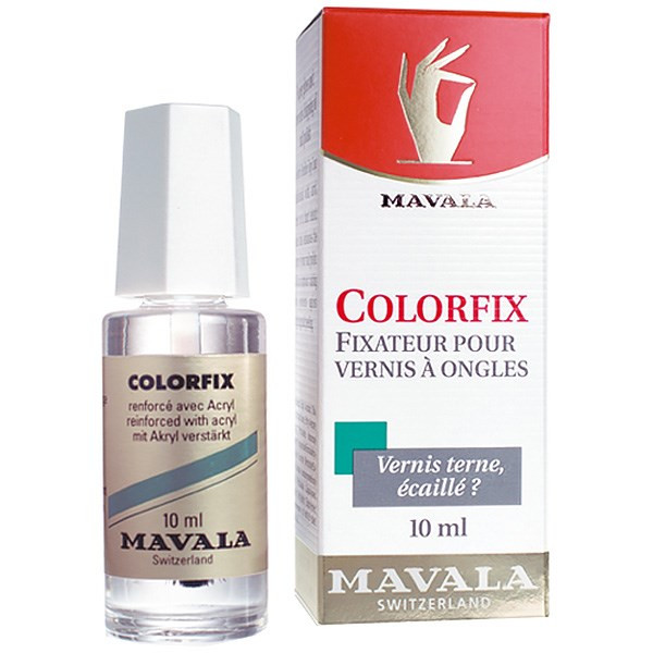 محلول تثبیت کننده لاک ماوالا مدل colorfix حجم 10 میلی لیتر