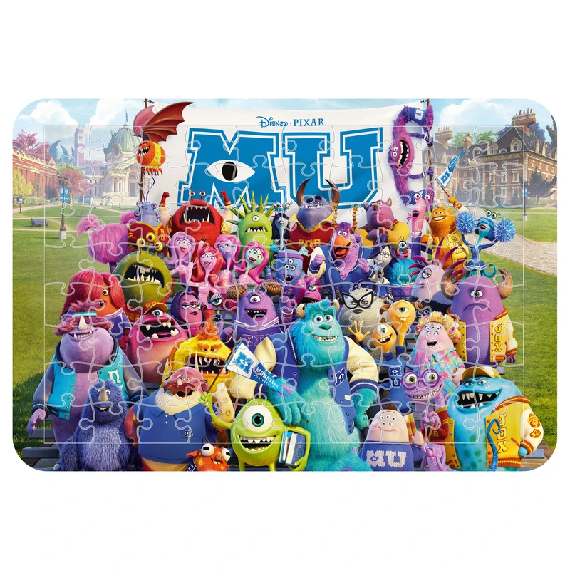 پازل 54 تکه مدل CHB1322 طرح انیمیشن کارخانه هیولا ها