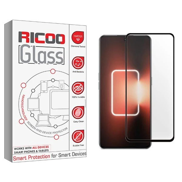 محافظ صفحه نمایش شیشه ای ریکو مدل RiC2 مناسب برای گوشی موبایل ریلمی GT3