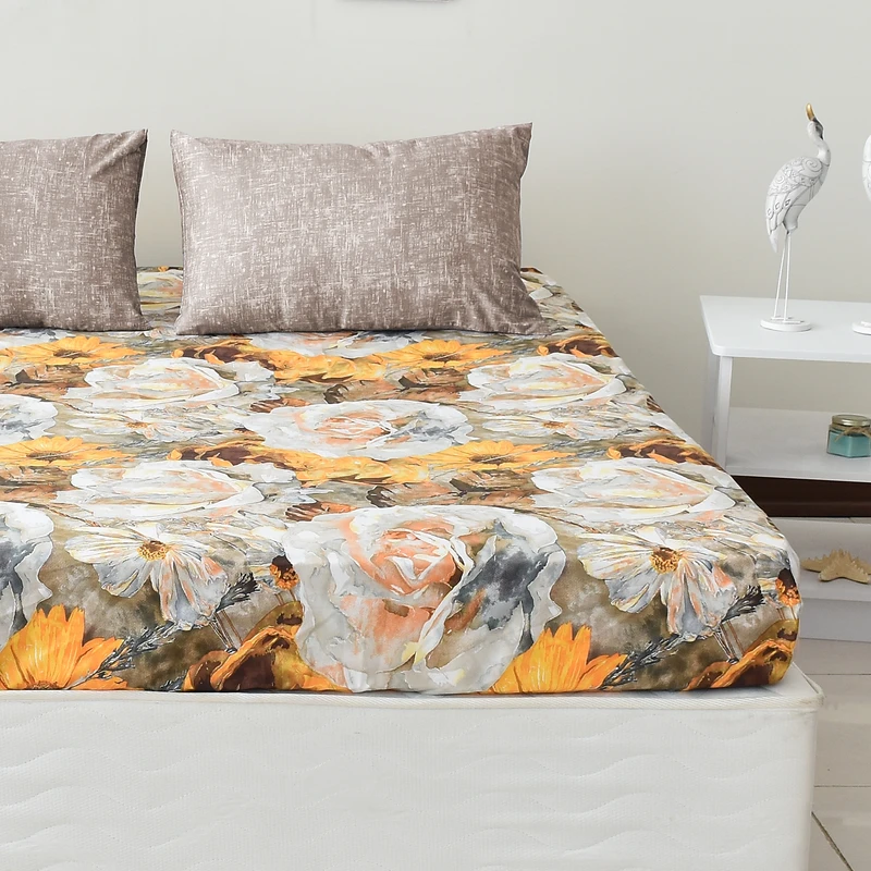 سرویس ملحفه بومرنگ مدل ATG-120 یکنفره 2 تکه