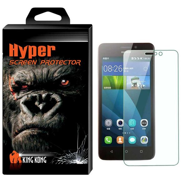 محافظ صفحه نمایش شیشه ای کینگ کونگ مدل Hyper Protector مناسب برای گوشی هواوی Y635 محافظ صفحه نمایش شیشه ای کینگ کونگ مدل Hyper Protector مناسب برای گوشی هواوی Y635