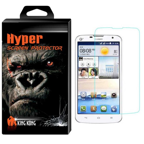محافظ صفحه نمایش شیشه ای کینگ کونگ مدل Hyper Protector مناسب برای گوشی هواوی G730 محافظ صفحه نمایش شیشه ای کینگ کونگ مدل Hyper Protector مناسب برای گوشی هواوی G730