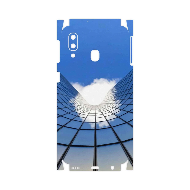 برچسب پوششی ماهوت مدل Glass skyscraper-FullSkin مناسب برای گوشی موبایل سامسونگ Galaxy A40
