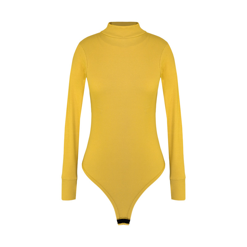 بادی آستین بلند زنانه مدل فینگری کد 3771