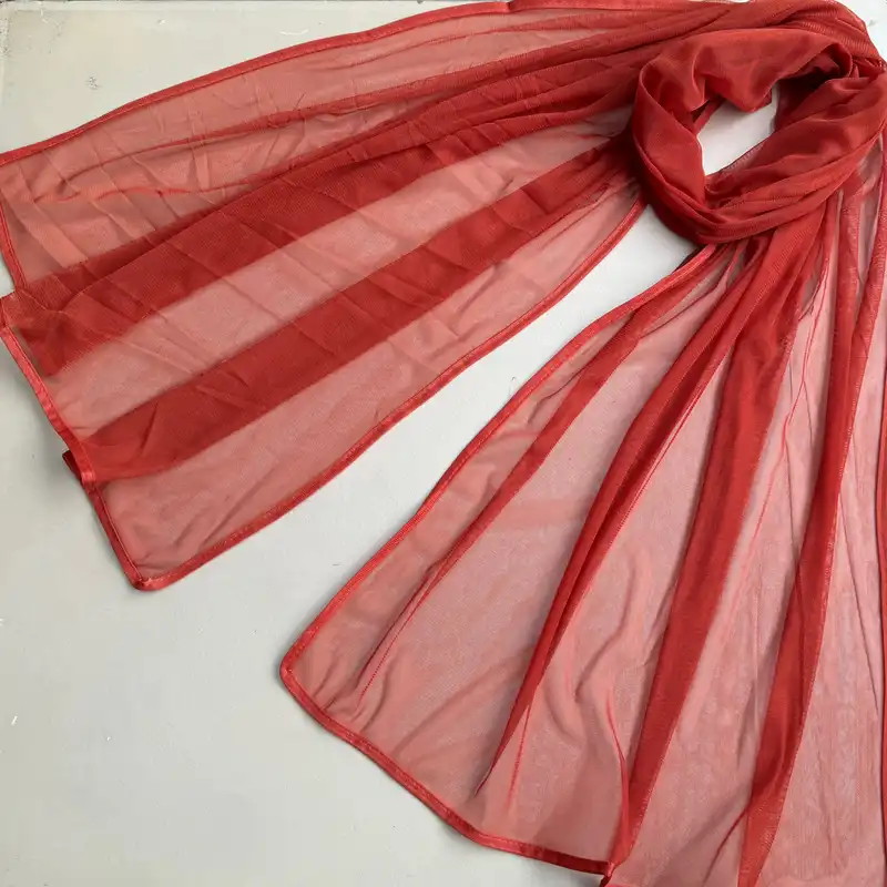 شال زنانه مدل توری ساده کد ۳۵