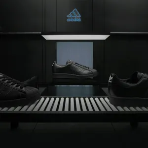 چراغ دیواری نئون دیزاین طرح Adidas-Text_BL