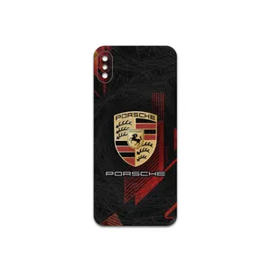 MAHOOT  Porsche Cover Sticker for apple iPhone X