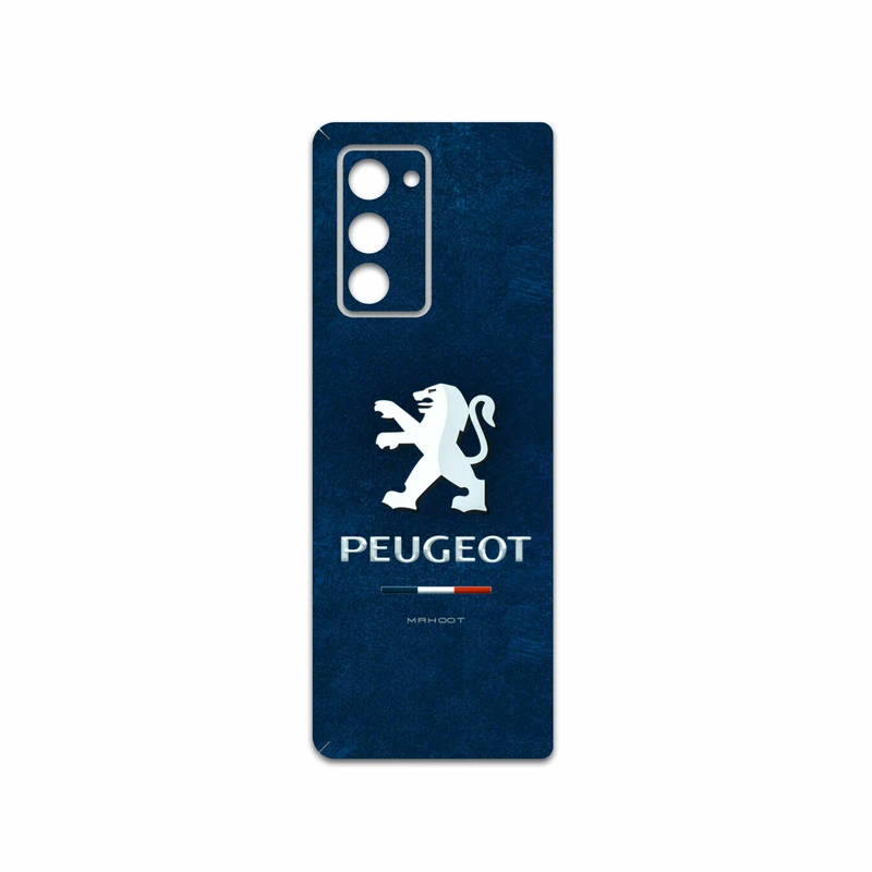 برچسب پوششی ماهوت مدل Peugeot-Logo مناسب برای گوشی موبایل سامسونگ Galaxy Z FOLD 2