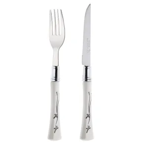 ست کارد و چنگال میوه خوری 12 پارچه دارلینگتون مدل  BLUMEN-11  