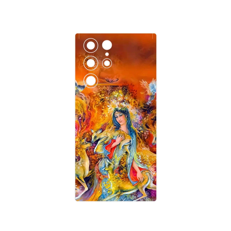 برچسب پوششی ماهوت مدل Persian miniature 2 مناسب برای گوشی موبایل سامسونگ Galaxy S22 Ultra 5G