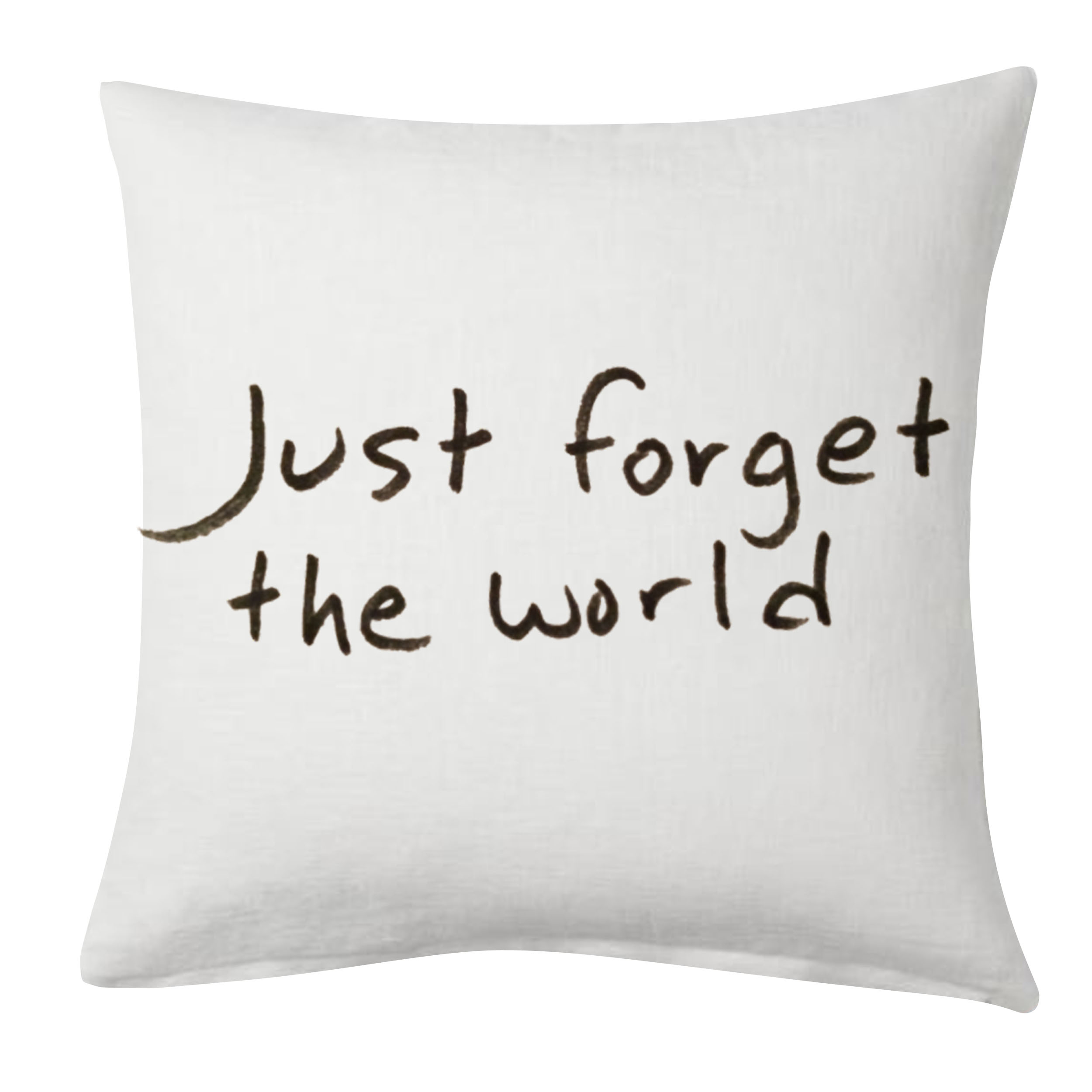 کاور کوسن مدل just forget the world