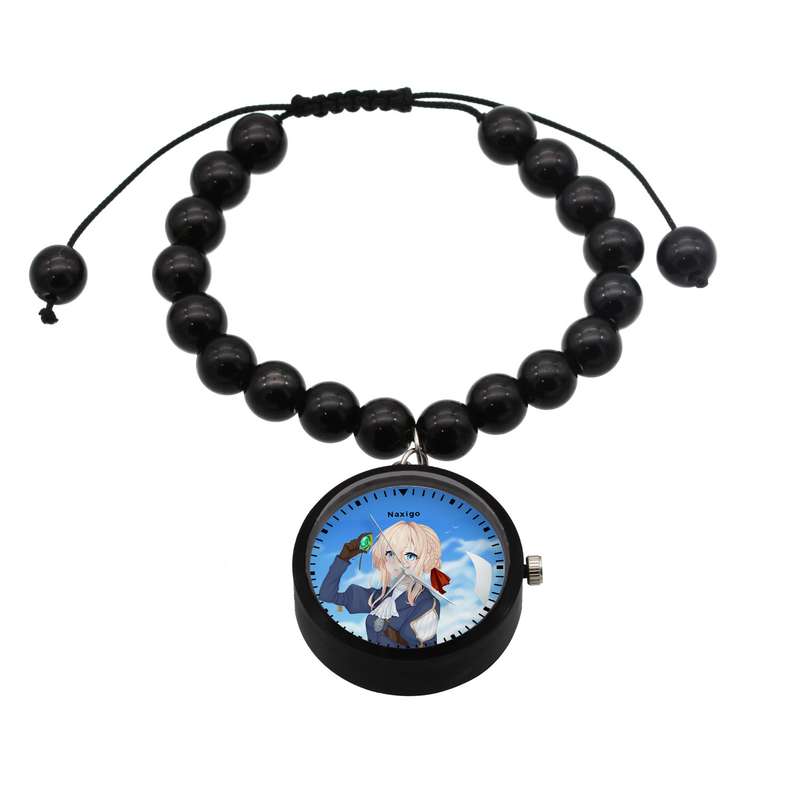 ساعت مچی عقربه ای ناکسیگو مدل Violet Evergarden کد BF13794 ساعت مچی عقربه ای ناکسیگو مدل Violet Evergarden کد BF13794
