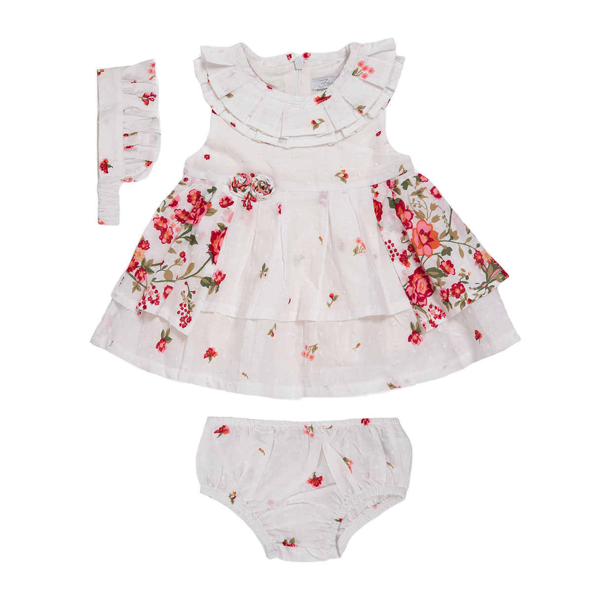 ست 3 تکه لباس نوزادی فیورلا مدل 21007