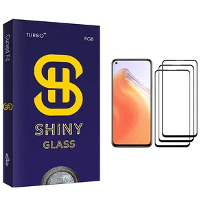 Atouchbo Shiny Glass Screen Protector For Xiaomi Mi 10T 5G Pack Of 3