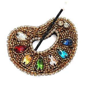 گل سینه زنانه مدل پالت