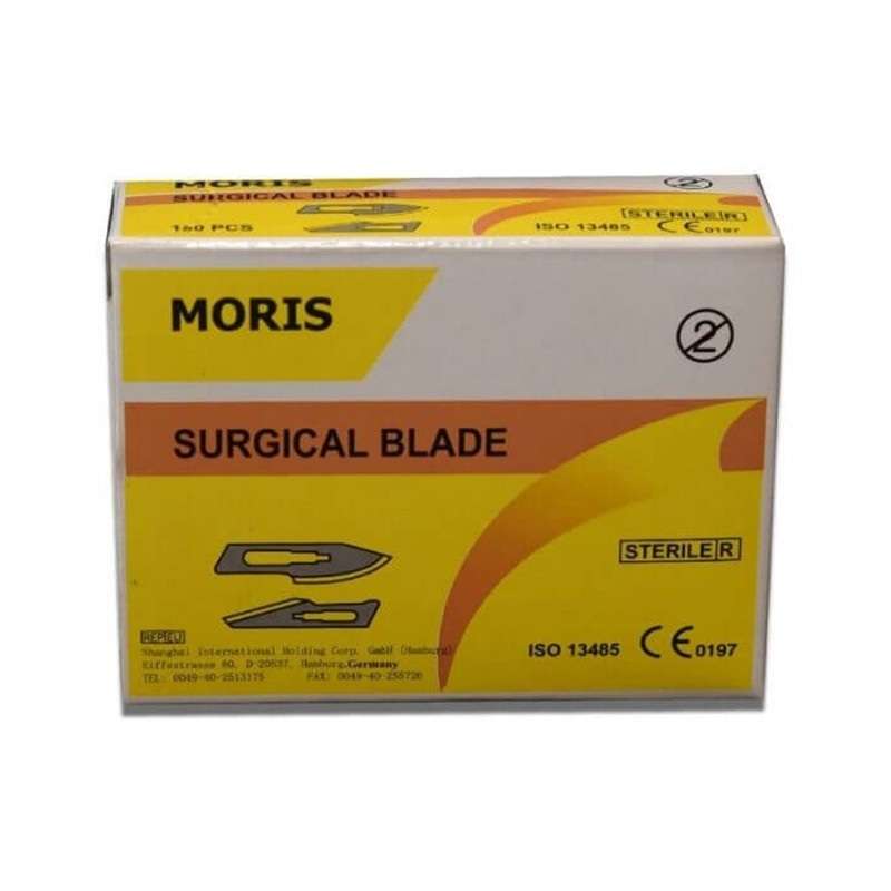 تیغ استریل موریس شماره 22 بسته 100 عددی