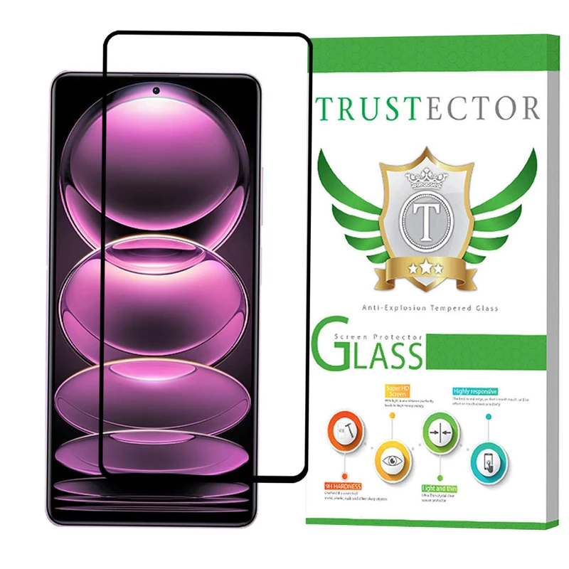 محافظ صفحه نمایش سرامیکی تراستکتور مدل CERAMT مناسب برای گوشی موبایل شیائومی Redmi Note 12 Pro 5G