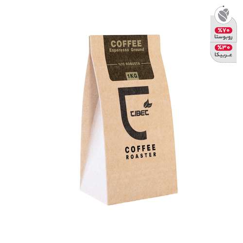 پودر قهوه اسپرسو روبستیکا تبت - 1000 گرم