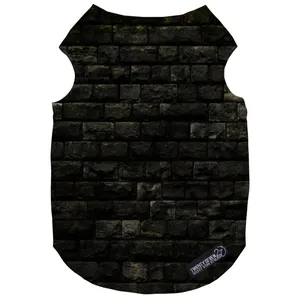 لباس سگ و گربه 27 طرح Black Stone Wall کد MH710 سایز L