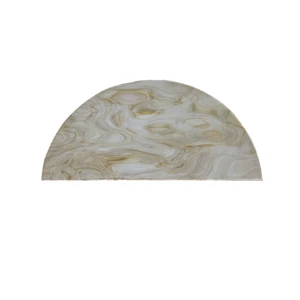 پادری مدل نیم دایره طرح سنگ کد 8357 سایز 90×45 سانتی متر