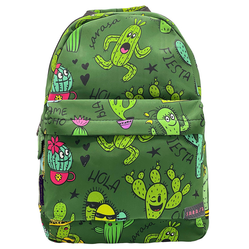 کوله پشتی ساراسا طرح کاکتوس مدل Cactus Dok01 