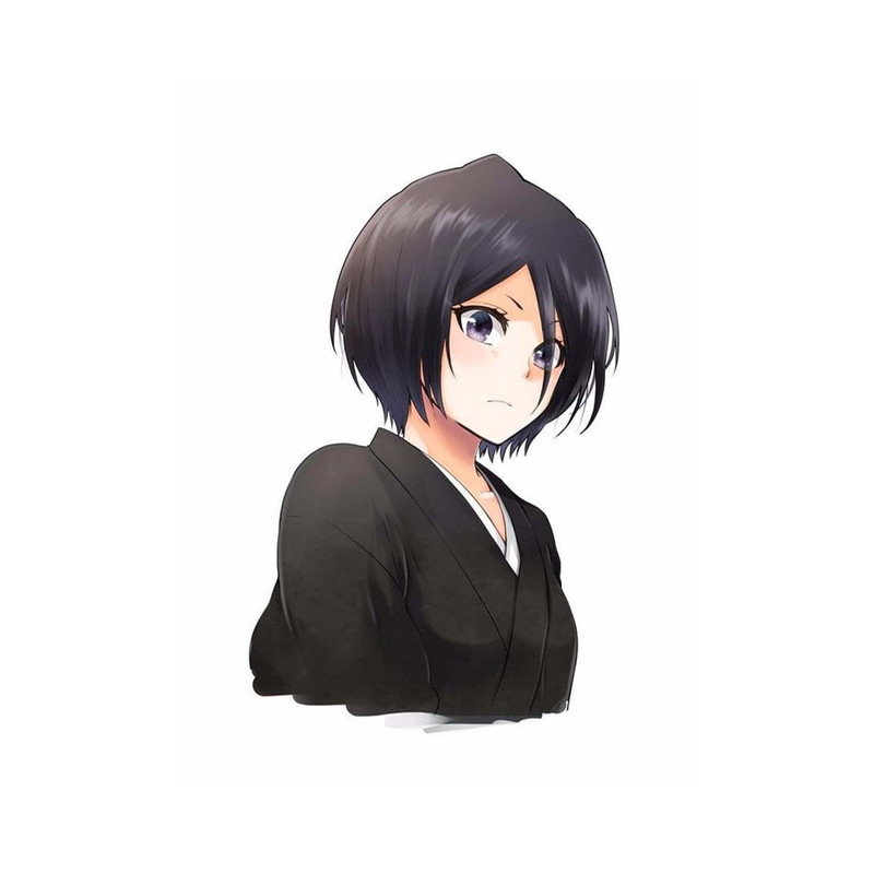 استیکر لپ تاپ و موبایل مدل انیمه طرحBleach Rukia Kuchiki کد 2858