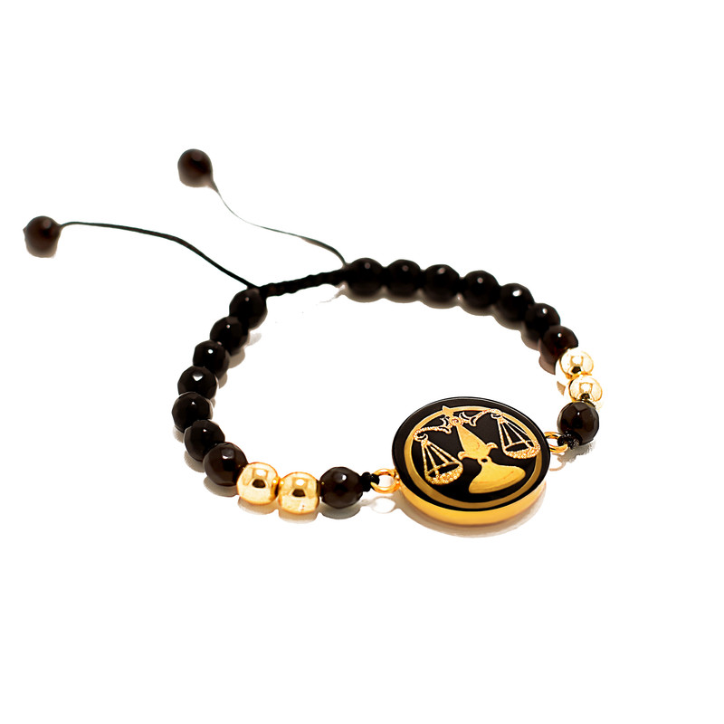 دستبند مارک گلد مدل ماه تولد مهر کد GSB07