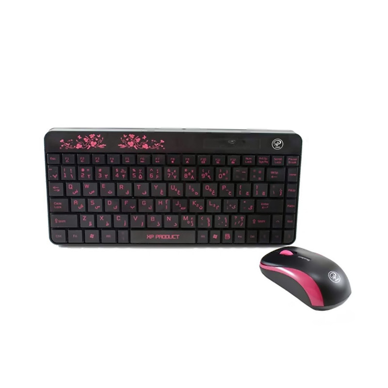 کیبورد و ماوس بی سیم ایکس پی پروداکت مدل XP W4350