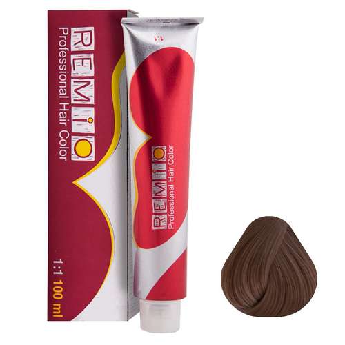 رنگ مو رمیو شماره 8/3 حجم 100 میلی لیتر رنگ بلوند زیتونی روشن