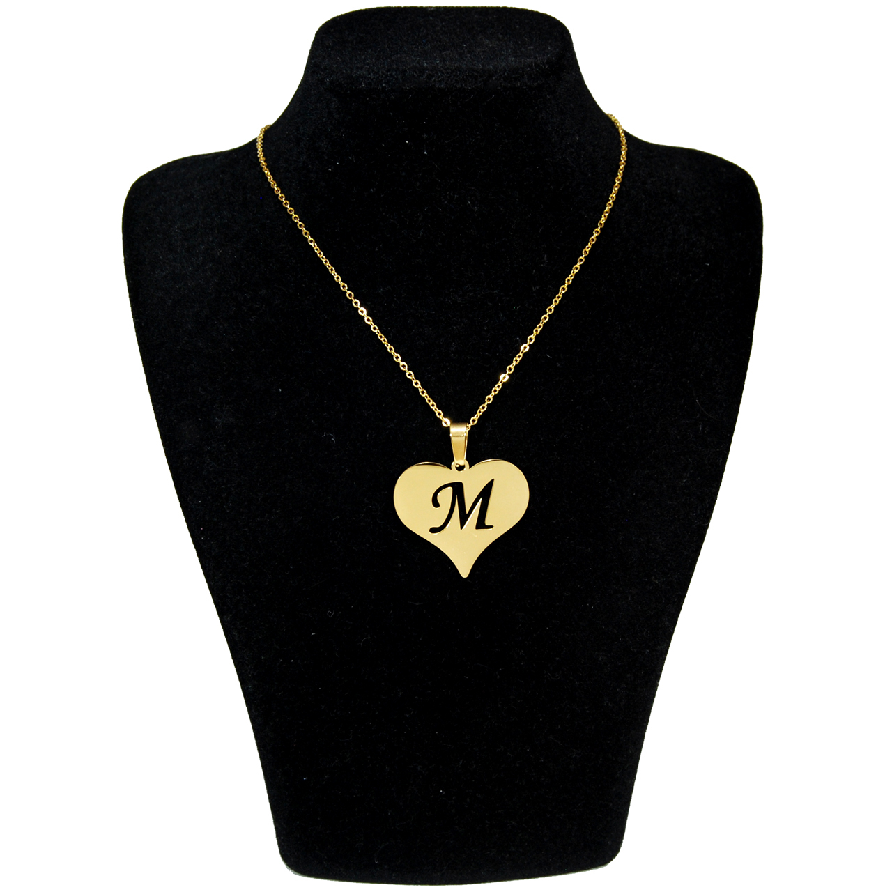 گردنبند آی جواهر طرح M و قلب کد 11560GH قیمت و خرید گردنبند آی جواهر طرح M و قلب کد 11560GH