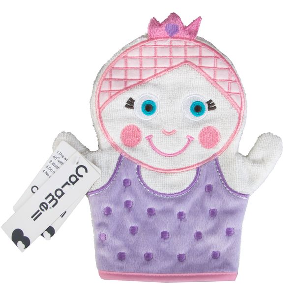 لیف حمام کودک کارامل مدل ملکه