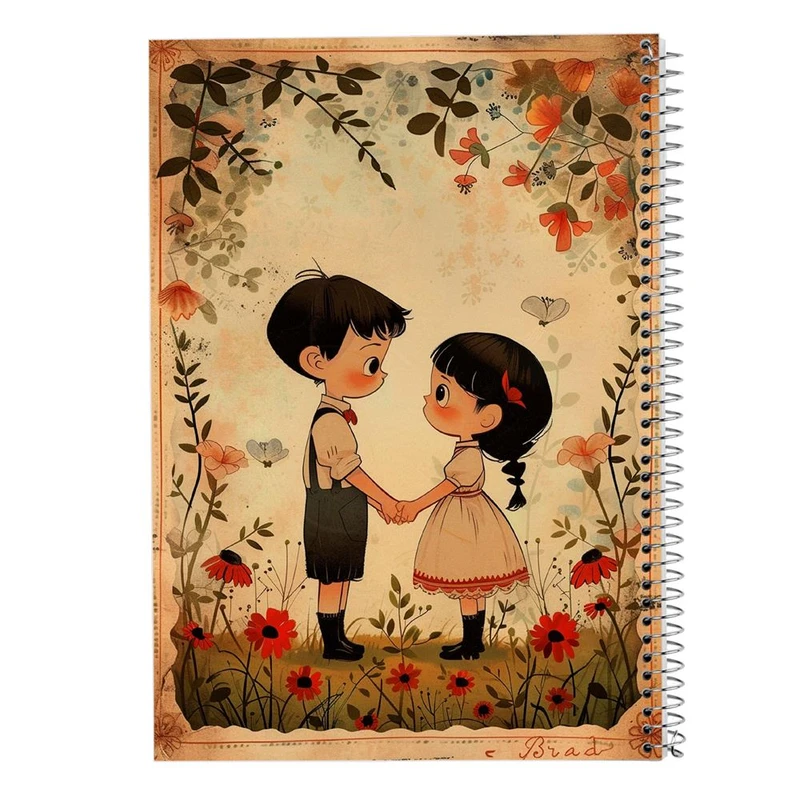 دفتر نقاشی 50 برگ مدوپد مدل دخترانه کد DF15726