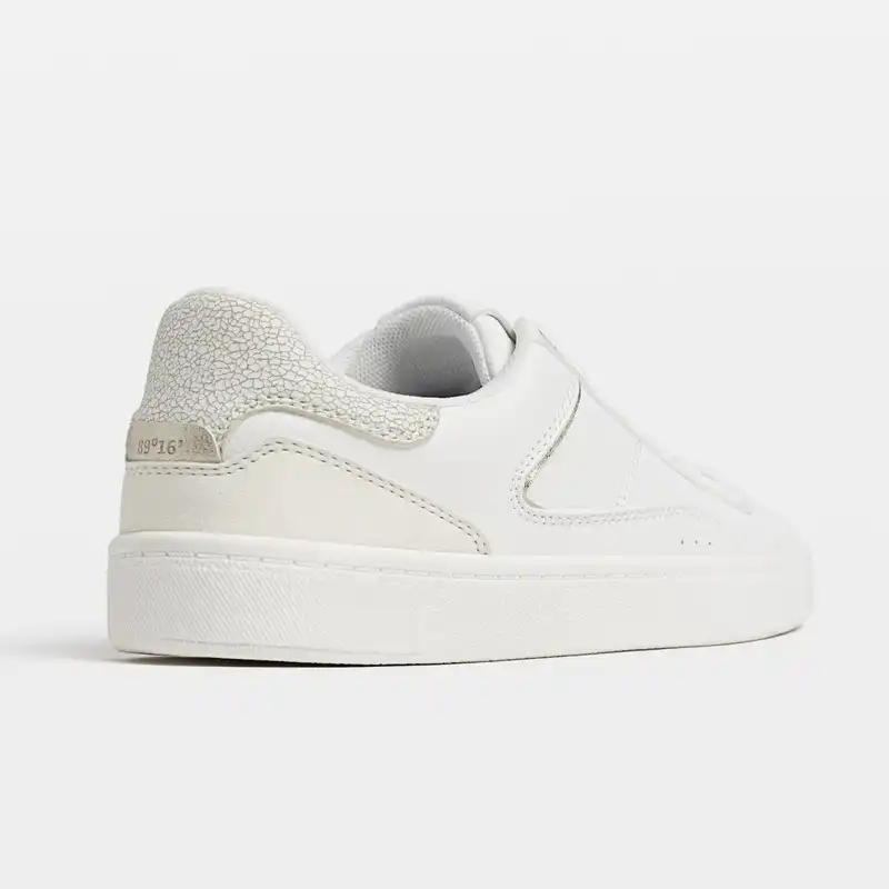 کفش روزمره زنانه استرادیواریوس مدل White Trainers 2024