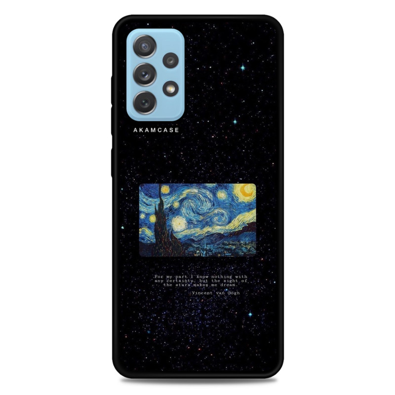 کاور آکام مدل AMC-WSGA72-VANGOGH-4 مناسب برای گوشی موبایل سامسونگ Galaxy A72
