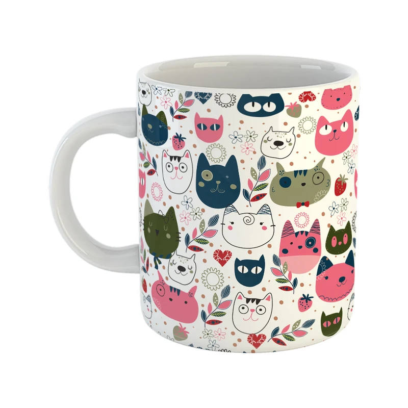 ماگ مدل گربه های فانتزی طرح Cats