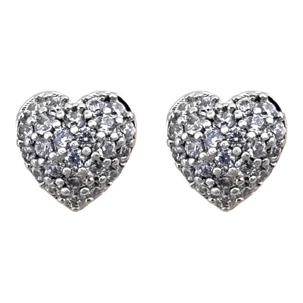 گوشواره زنانه ژوپینگ مدل قلب کد E5062