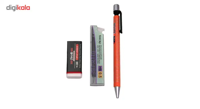 بسته مداد نوکی و نوک و مداد پاک کن  کد dmf1