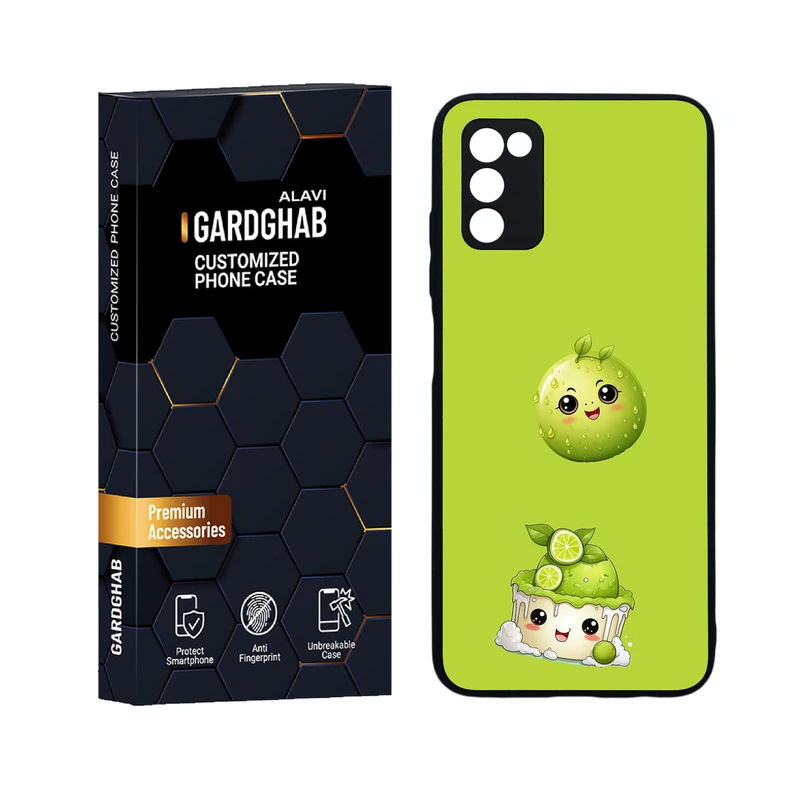 کاور گارد قاب علوی دورژله ای مدل کارتونی و انیمه مناسب برای گوشی موبایل سامسونگ Galaxy A03s