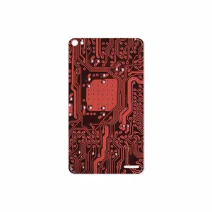MAHOOT Red Printed Circuit Board Cover Sticker for Huawei Mediapad X2 2015