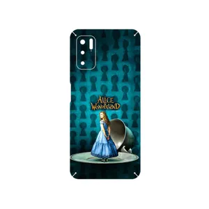 MAHOOT Alice in Wonderland Cover Sticker for Xiaomi Redmi Note 10 5G