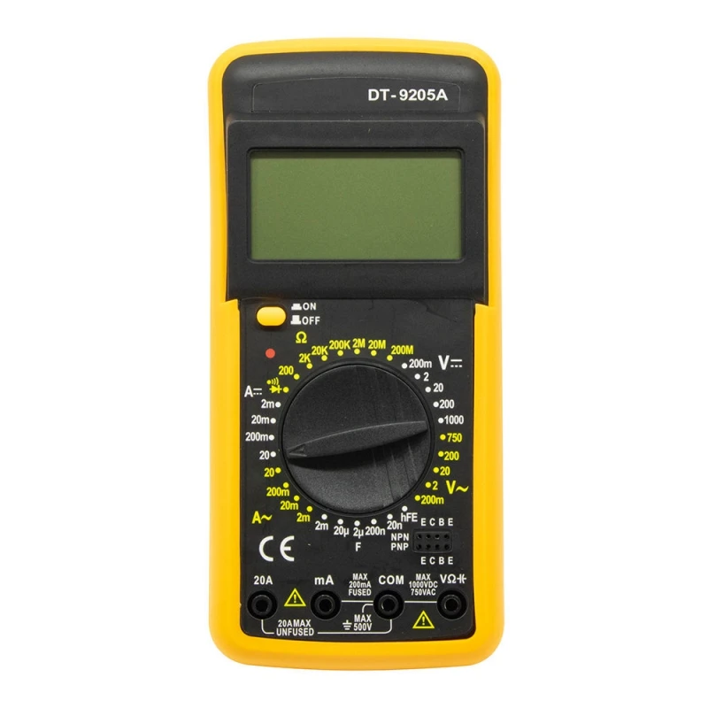 مولتی متر دیجیتال مدل  DT-9205A