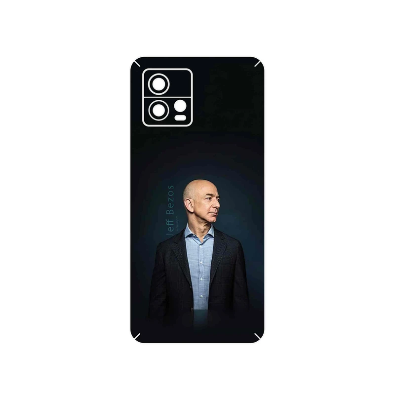 برچسب پوششی ماهوت مدل Jeff_Bezos مناسب برای گوشی موبایل موتورولا Moto G72
