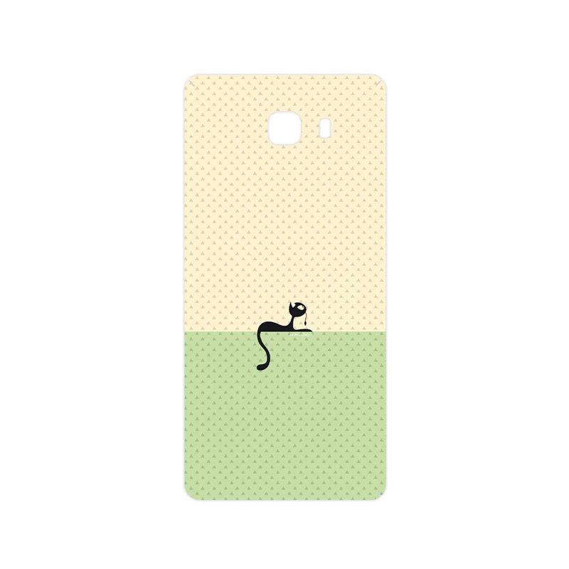 برچسب پوششی ماهوت مدل Minimal Internet Cat Icon مناسب برای گوشی موبایل سامسونگ Galaxy C9 Pro