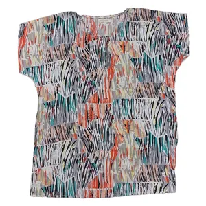 تی شرت آستین کوتاه زنانه مدل نخی تایلندی 2