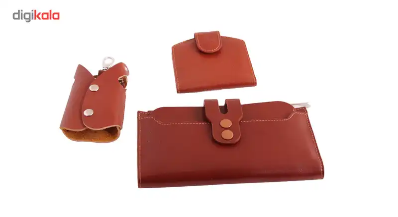 ست هدیه زنانه چرم بارز مدل DS34