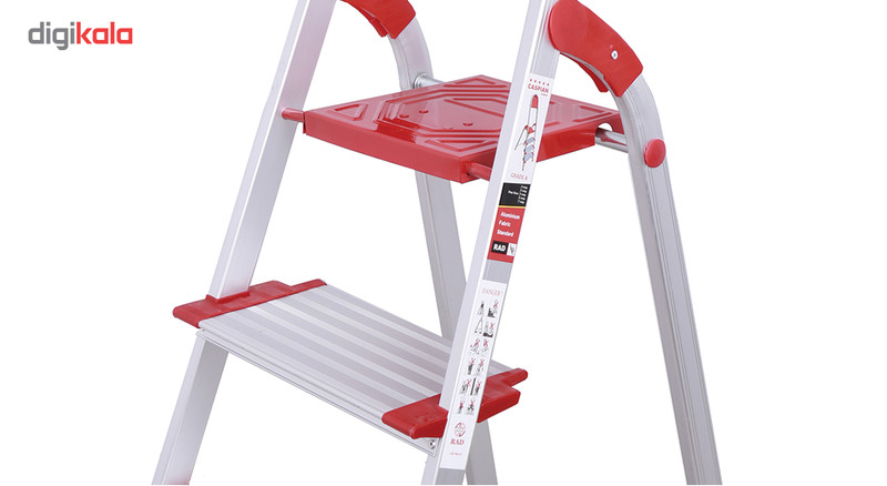 نردبان 4 پله آلوم راد مدل کاسپین
