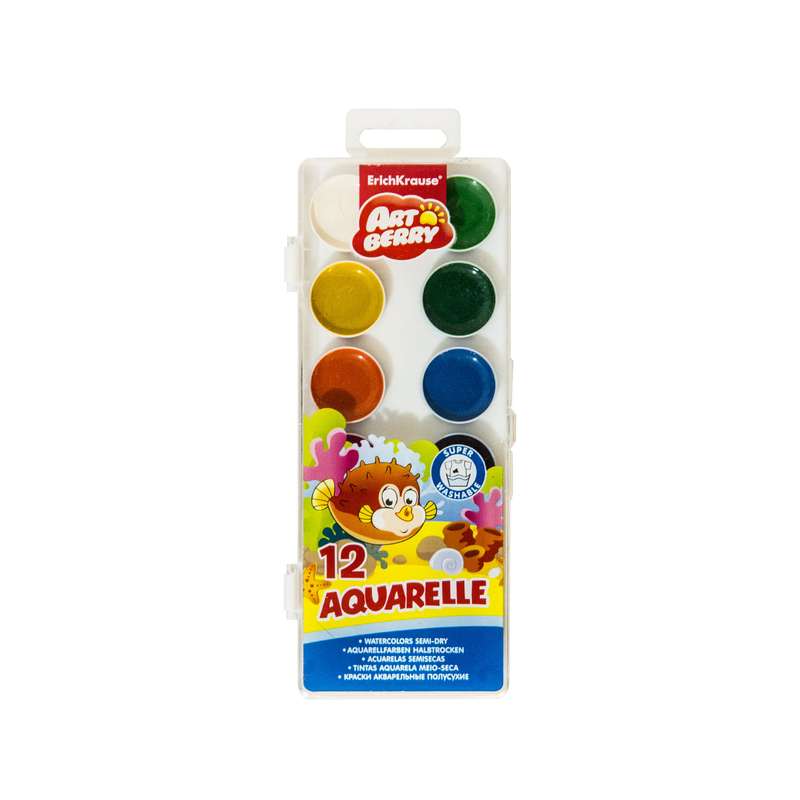 آبرنگ 12 رنگ گالری پرتو مدل AQUARELLE کد GPL02 آبرنگ 12 رنگ گالری پرتو مدل AQUARELLE کد GPL02