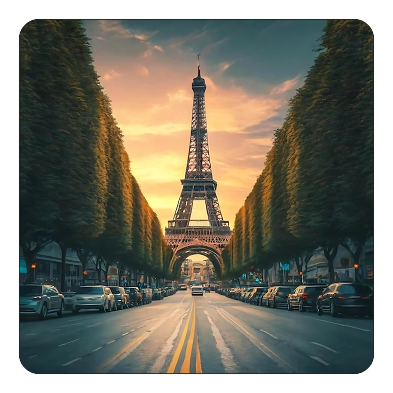 مگنت کاکتی طرح پاریس Paris مدل mp56075